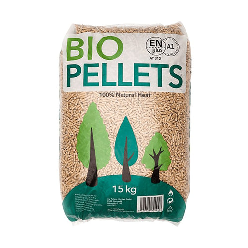 Pellet Bio Pellets 100% Natural Heat – Bancale 70 sacchi da 15 kg