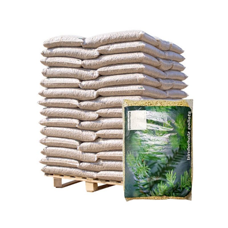 Pellet Binderholz Certo Pellet – Bancale 70 sacchi da 15 kg
