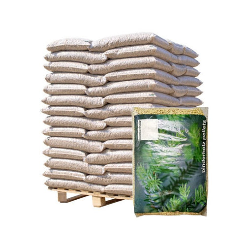 Pellet Binderholz Certo Pellet – Bancale 70 sacchi da 15 kg