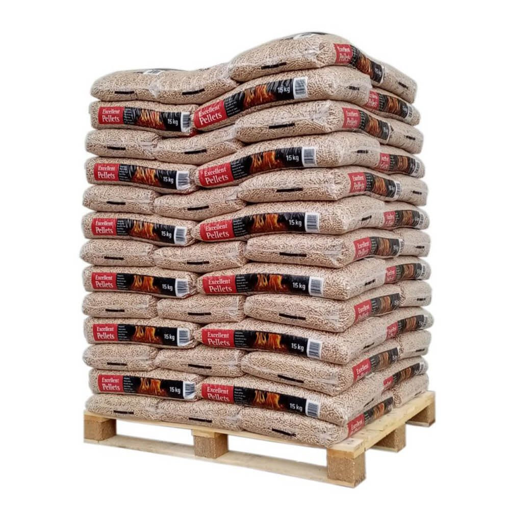 Pellet Excellent Pellets – Bancale 70 sacchi da 15 kg