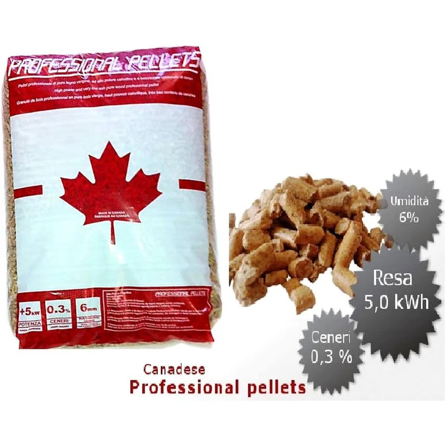Pellet Professional Pellets "Il Canadese" – Bancale 70 sacchi da 15 kg
